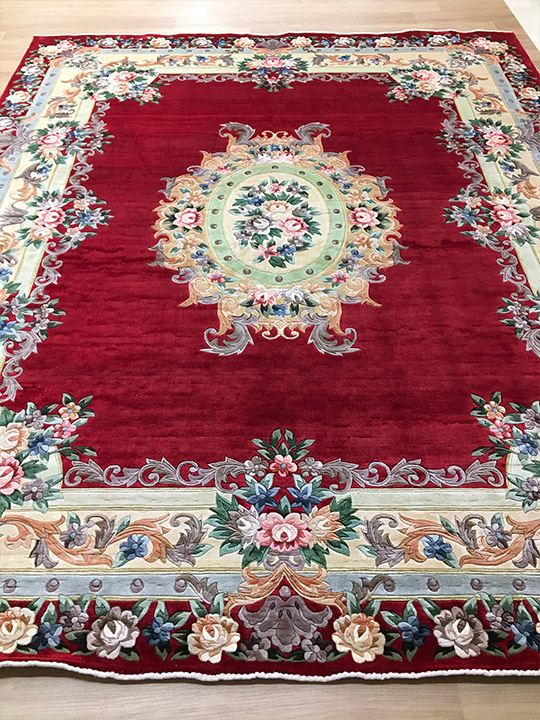 楽天市場】【中国段通 シルク 約6畳用 美術柄 31】絨毯(じゅうたん