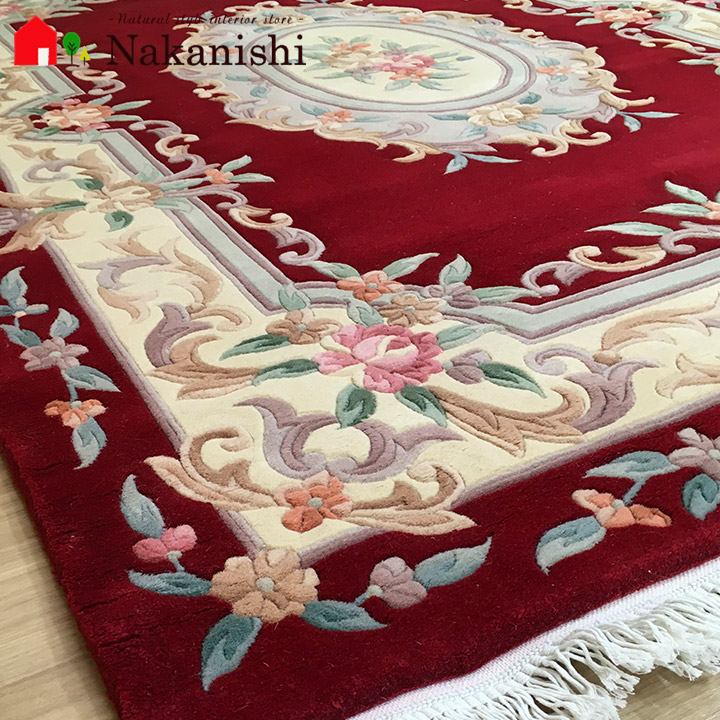 楽天市場】【中国段通 ウール 約3畳用 美術柄 18】絨毯(じゅうたん