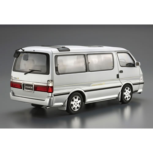 楽天市場】アオシマ【プラモデル】1／24 トヨタ KZH100G ハイエース