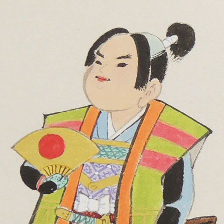 楽天市場】掛け軸 桃太郎 （奥田廣尚） 送料無料 【掛軸】【一間床