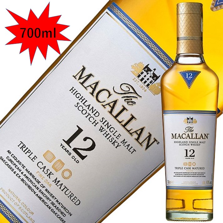 楽天市場】ザ マッカラン トリプルカスク12年 ハイランド シングル