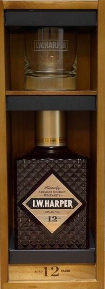 楽天市場】【送料無料】IWハーパー 12年 43度 正規 木箱/グラス付