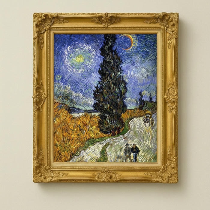 vincent van Gogh 糸杉 油彩 95×73cm F30号 vincent van Gogh 糸杉 油彩 95