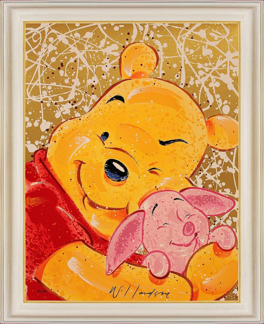 デビッド・ウィラードソン BACK TOGETHER（チップ&デール） 版画