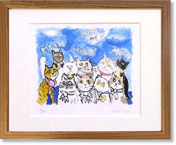 △絵画 久下貴史 「6Aの十人、地下室の居住者と雑誌の