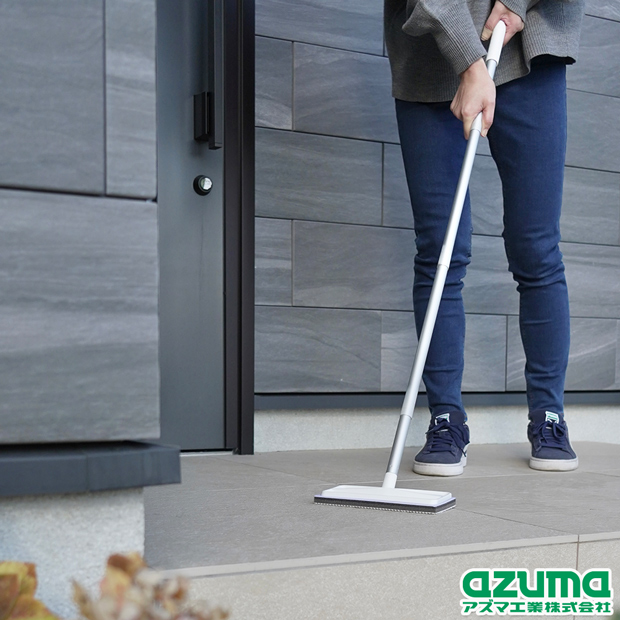 楽天市場】アズマ公式 玄関タイルブラシスポンジ つなぎ柄 ホワイト