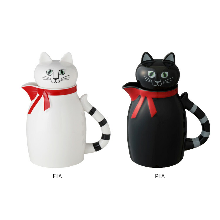 楽天市場】リサ・ラーソン Cat ティーポット FIA LisaLarson