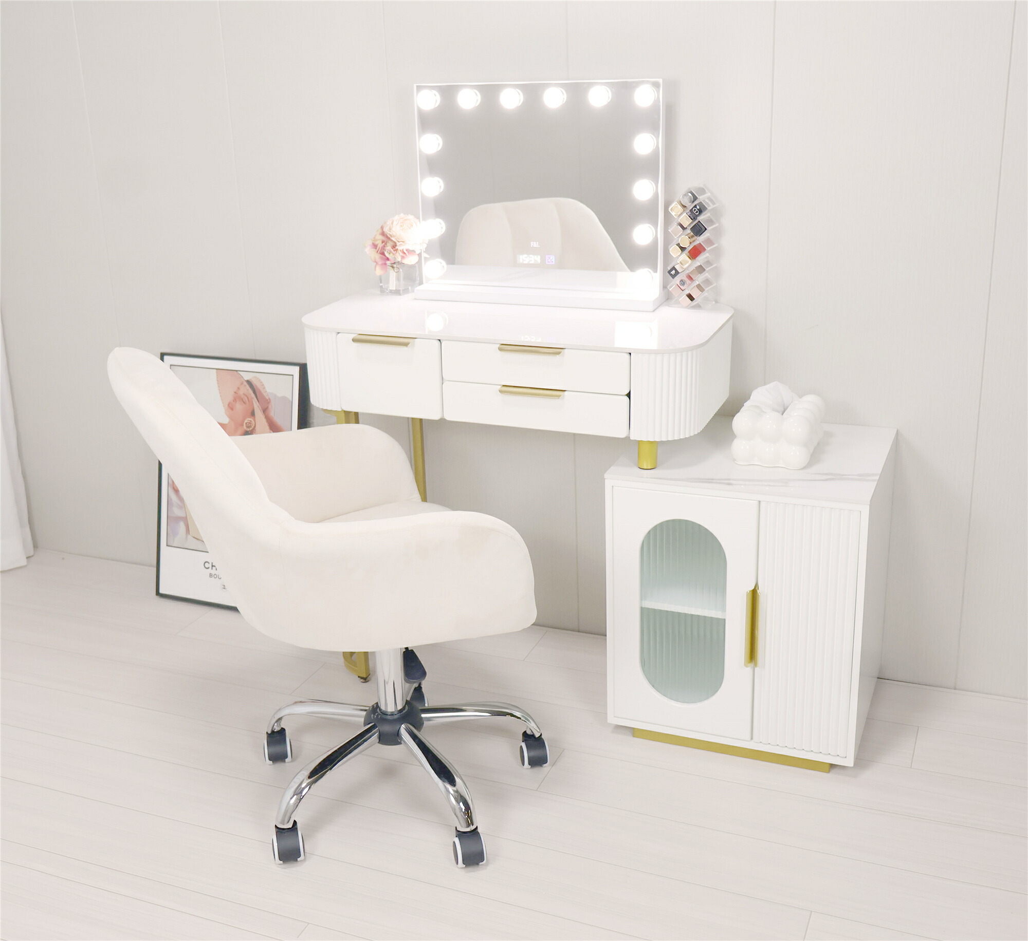 楽天市場】期間3000円クーポンとポイントアップ 鏡台 ドレッサー