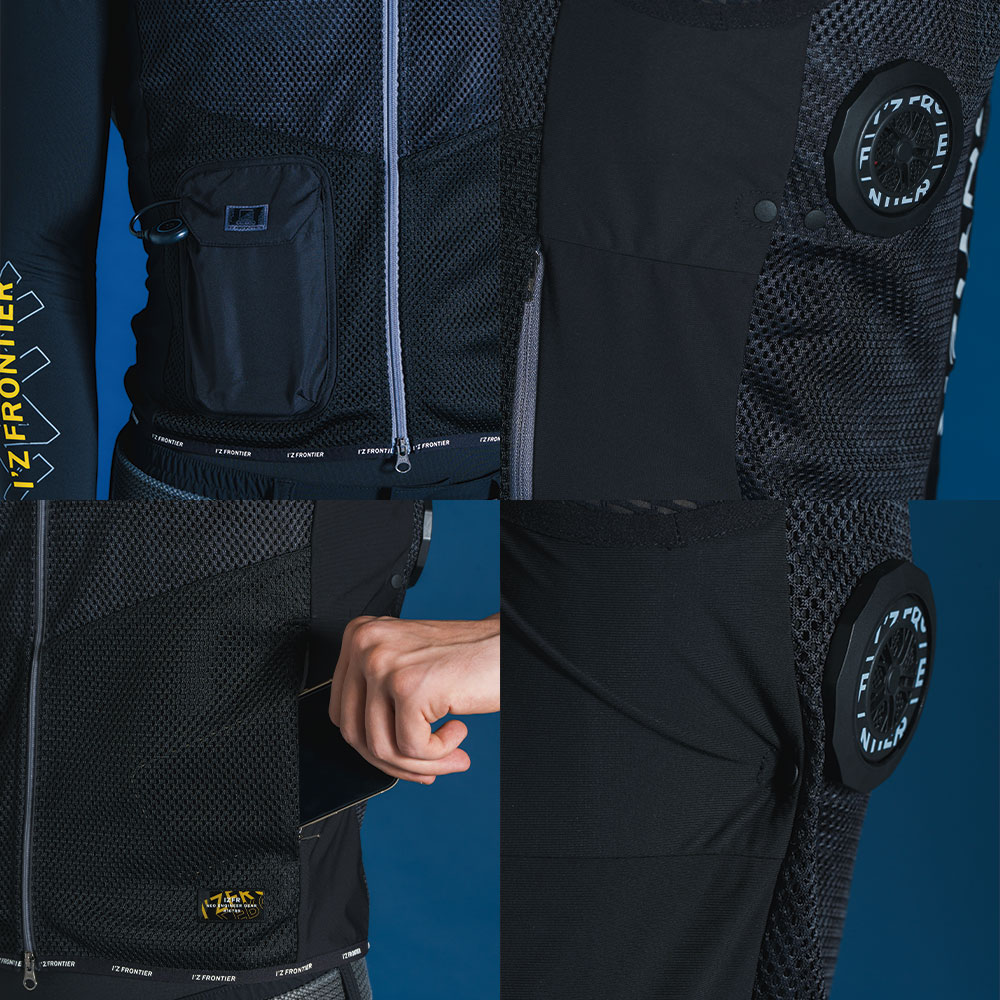 楽天市場】アイズフロンティア 冷却ペルチェ3個タイプインナーベスト