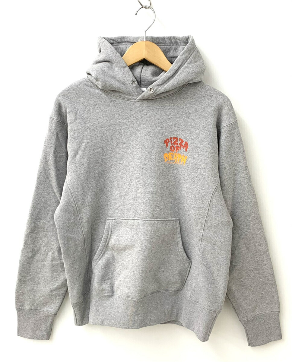 pizza of death HOODIE フーディー パーカー グレー Mサイズ ken yokoyama