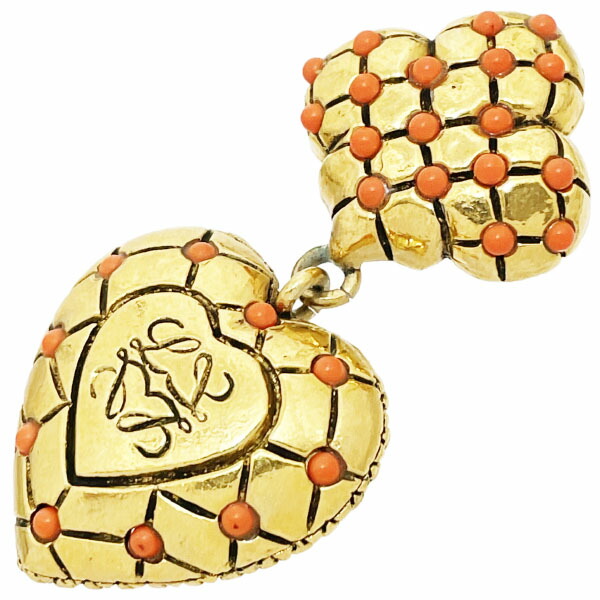 LOEWE♥️ ゴールドブローチ