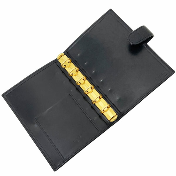 楽天市場】ロエベ 手帳カバー アナグラム レザー 革 ブラック 黒 LOEWE