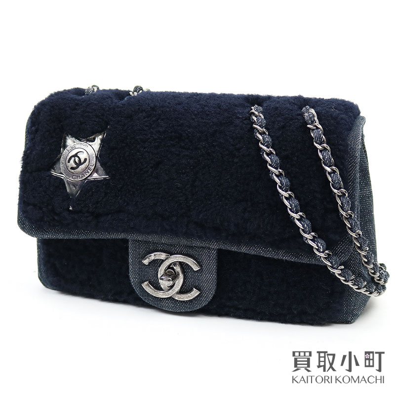 楽天市場】【美品】シャネル 【CHANEL】パリダラス シープ＆デニム