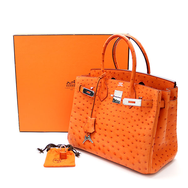 楽天市場】【美品】エルメス 【HERMES】 バーキン30 オーストリッチ
