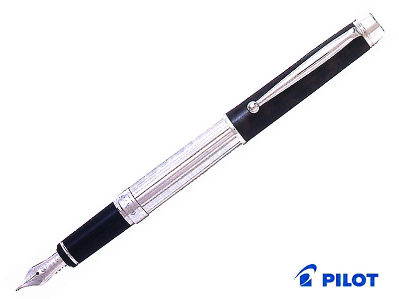 PILOT 廃盤 万年筆 18K M シルバー グランセ PILOT 廃盤万年筆 18K M