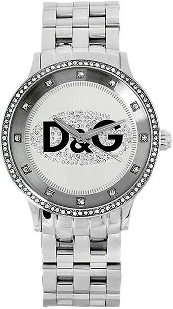 動作品 腕時計 D&G TIME ドルチェ＆ガッバーナ スクエア ブレスレット