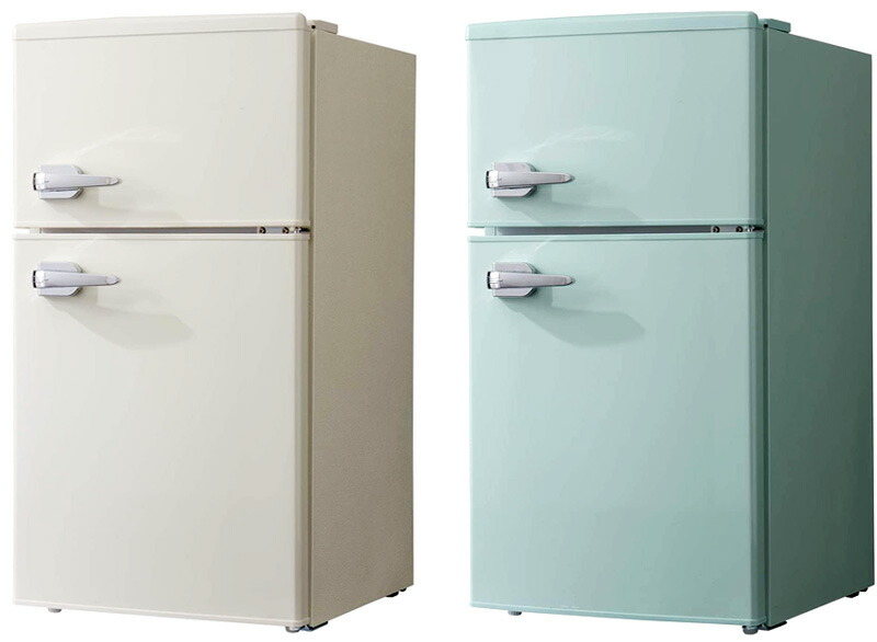 楽天市場】レバーハンドルコンパクト2ドア冷蔵庫新生活や一人暮らしに