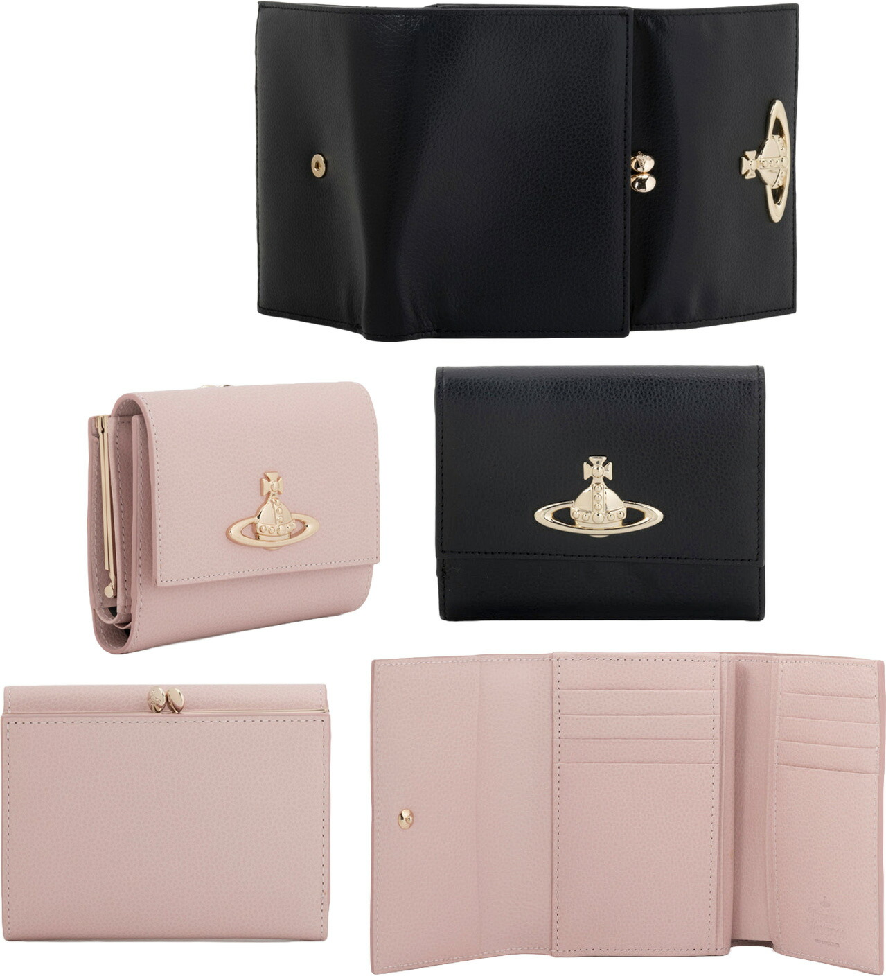 Vivienne Westwood JORDAN ミニ 財布 折財布 ピンク Vivienne Westwood