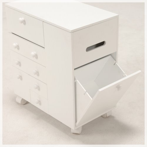 楽天市場】コスメワゴン キャスター付き ドレッサー メイクボックス