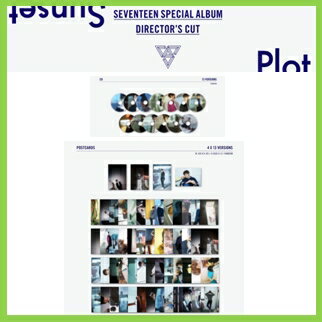 楽天市場】【おまけ付き】SEVENTEEN SPECIAL ALBUM 【DIRECTOR'S CUT