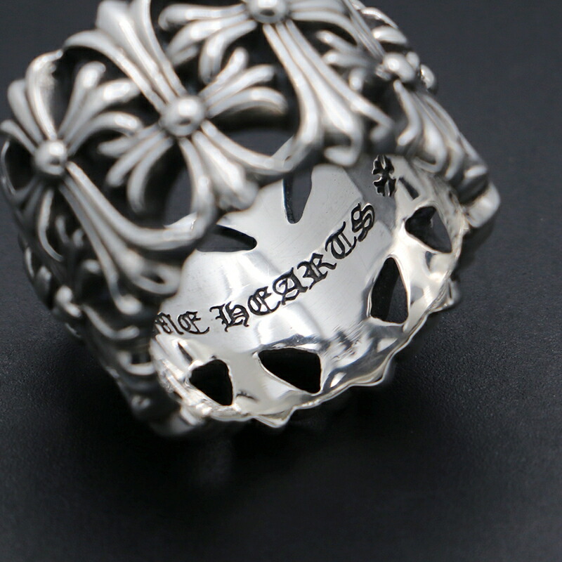 楽天市場】クロムハーツ【CHROMEHEARTS】セメタリークロスリング/20号