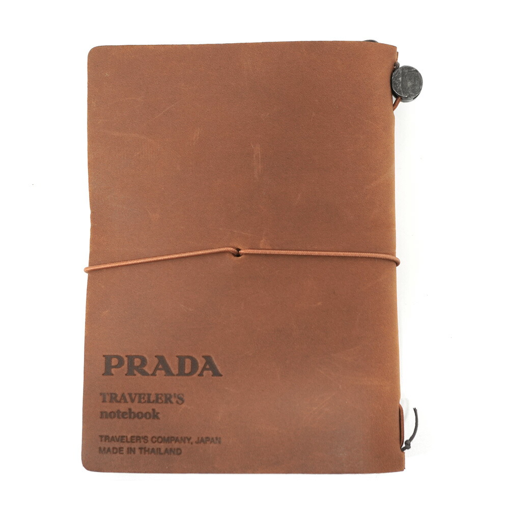 PRADA トラベラーズノート 付属ノート有り プラダ 限定 チャーム付き