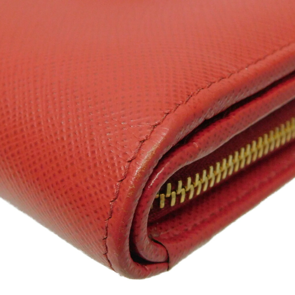 楽天市場】PRADA プラダ サフィアーノ コンパクトジップ 1ML018 赤