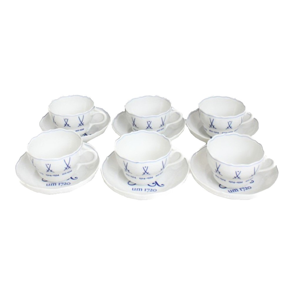 マイセン Meissen br/ 双剣 歴代バックスタンプbr/ リキュールセット