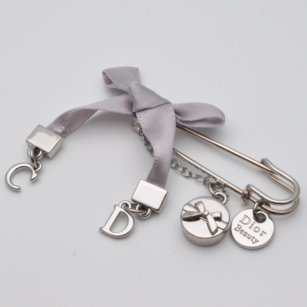 極美品正規 Dior ブローチ ラインストーン ビンテージ クリスタル