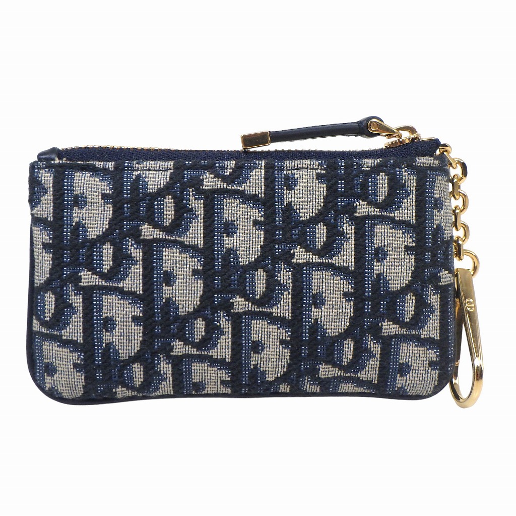 DIOR HOMME ディオール オブリーク ジャカード キーケース トロッター