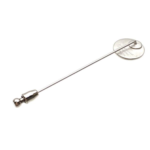 楽天市場】HERMES エルメス セリエ ピンブローチ 留め具 ラベルピン