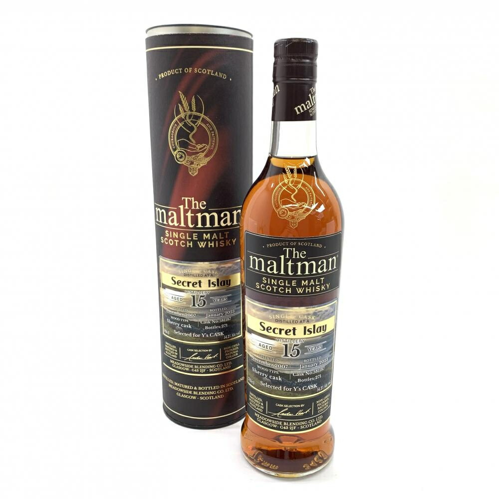 希少‼️ The Maltman 15年シェリー ザ モルトマン シークレットアイラ