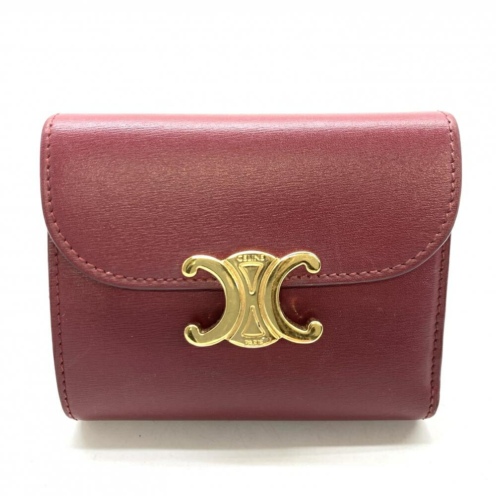 楽天市場】celine 財布 赤の通販