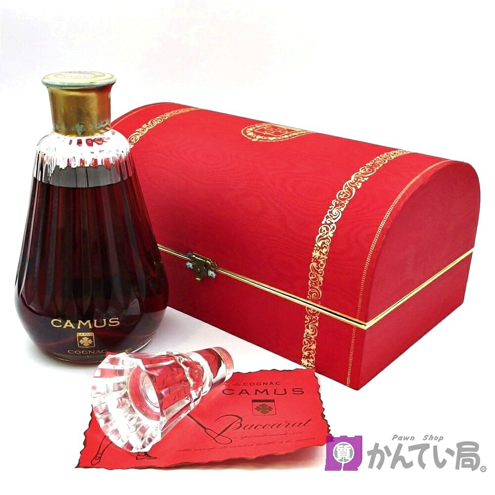 ☆未開栓△CAMUS/カミュ カラフェ バカラ 700ml 箱・替え栓付き☆ 未開封