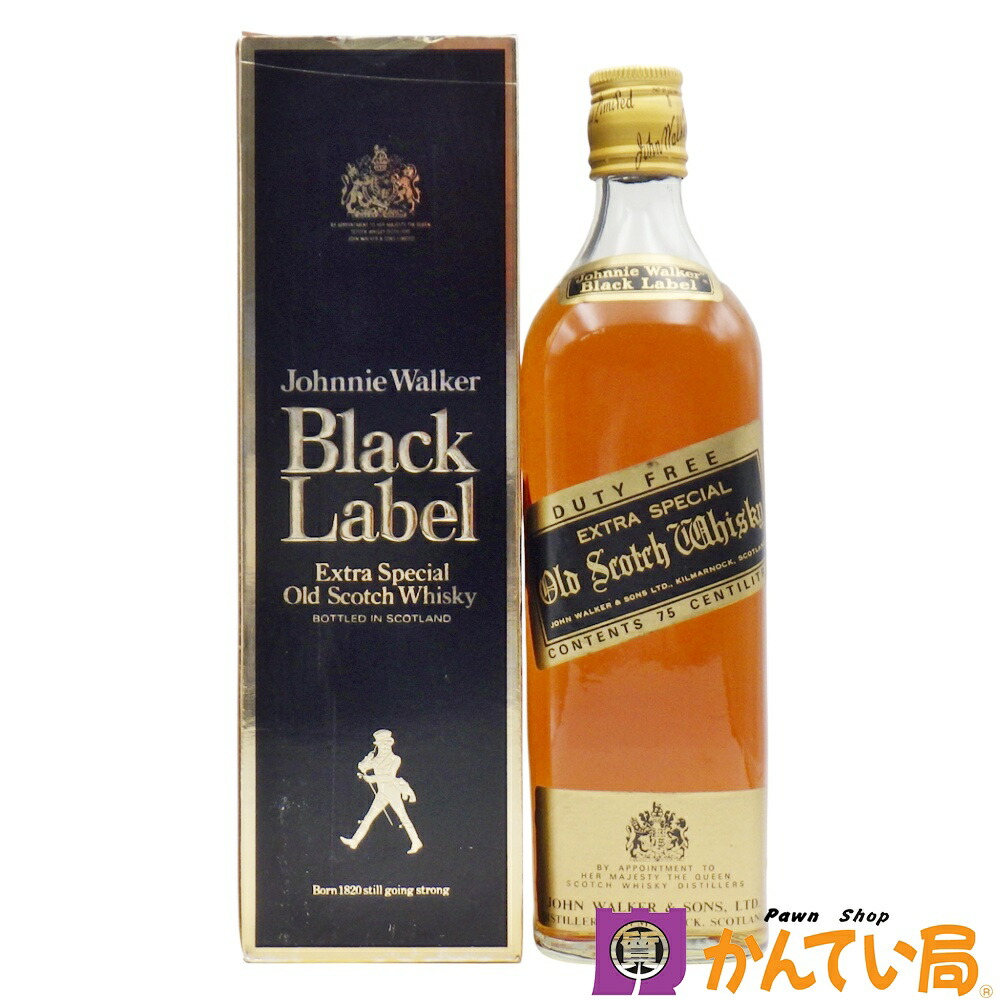 同梱OK商品】ジョニーウォーカー ブラックラベル 金キャップ 1L