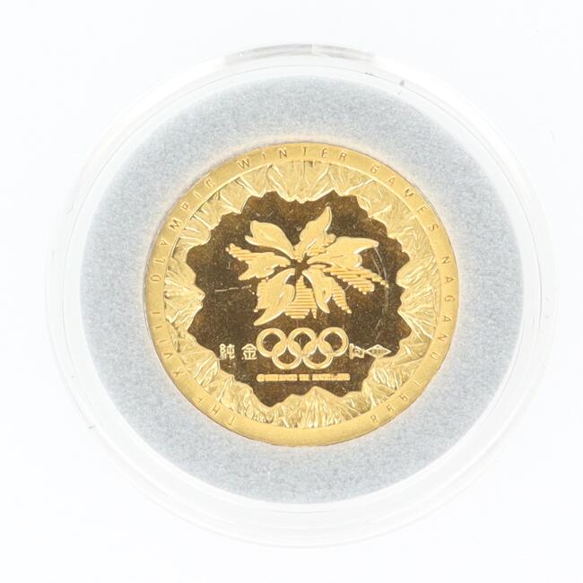 楽天市場】K24 金貨 純金 長野オリンピック公式記念メダル 3点セット