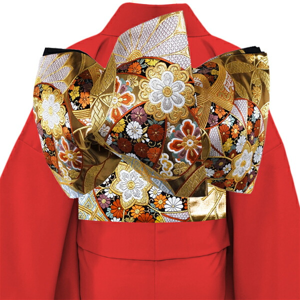 楽天市場】≪15%OFFクーポンあり≫袋帯 振袖用 金色 志都香 仕立て付き