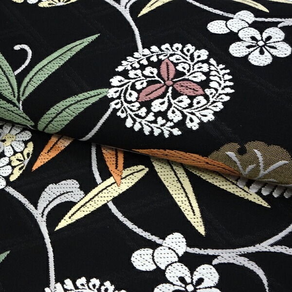 楽天市場】≪15%OFFクーポンあり≫志都香 名古屋帯 黒 仕立て付き