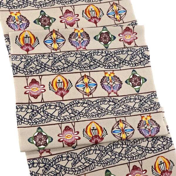 楽天市場】≪15%OFFクーポンあり≫本紅型 名古屋帯 城間栄順 城間びん