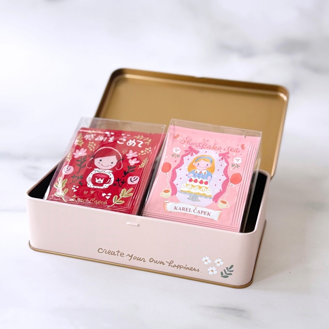 カレルチャペック紅茶店 ティーバッグ110パックとラッピング袋10枚