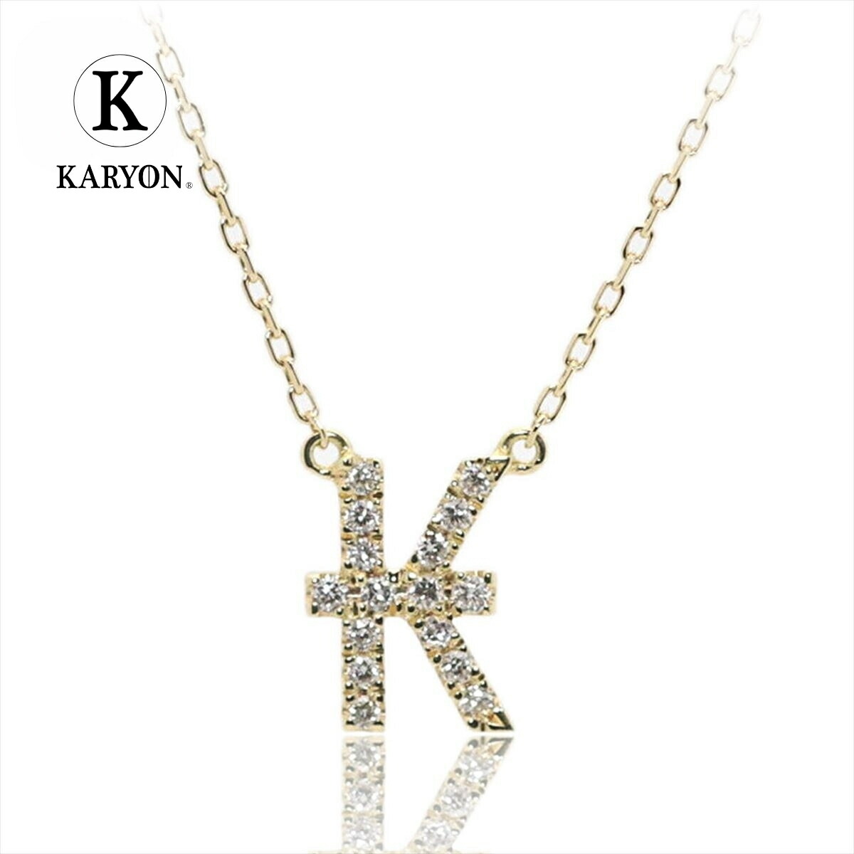 楽天市場】【ギフト品質】アーカー AHKAH ネックレス イニシャル K