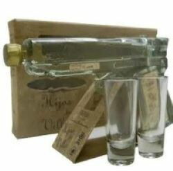 楽天市場】イホス デ ビジャ レポサド ピストルボトル ショットグラス2