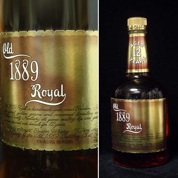 Old 1889 バーボンウイスキー 750ml 12年熟成 Old 1889 バーボン