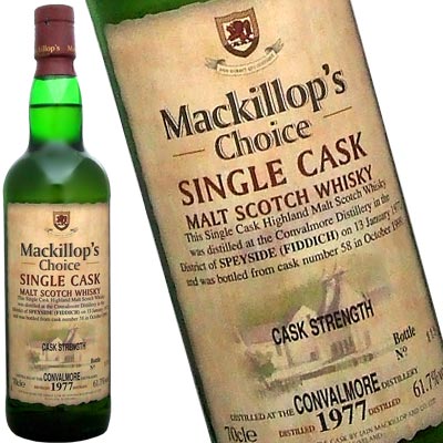 MACKILLOP'S CHOICE マキロップチョイス カリラ 1983 マキロップチョイス カリラ1983 Mackillop's choice カリラ 1983