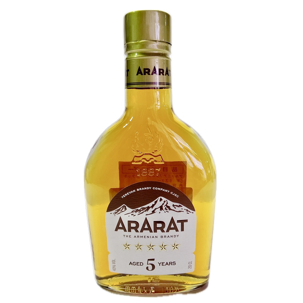 ARARAT 5年熟成ブランデー・5スター 500ml アララット5年ファイブ