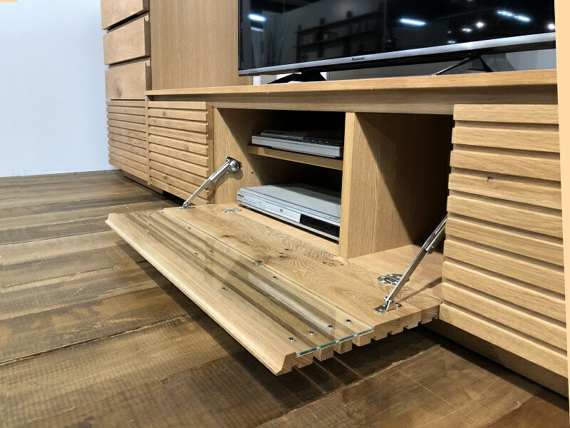 m*h様 ナチュラルウッド テレビ台 格子デザイン m*h様 ナチュラルウッド