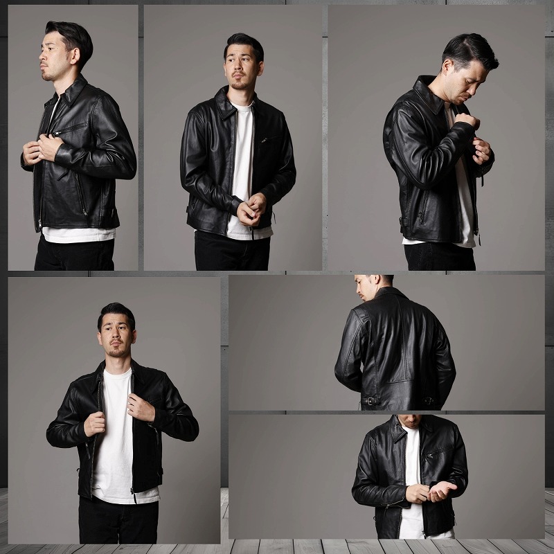 楽天市場】革ジャン メンズ レザージャケット 羊革 ラムレザー 本革