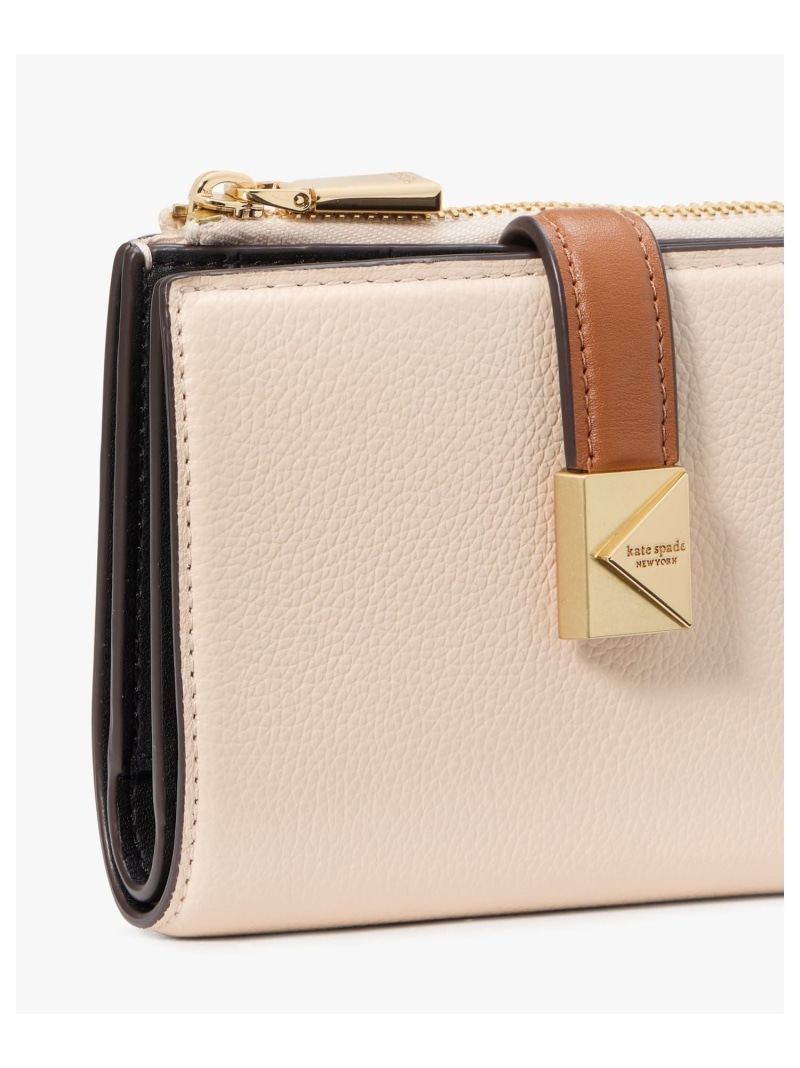 楽天市場】デコ カラーブロック スモール コンパクト ウォレット kate