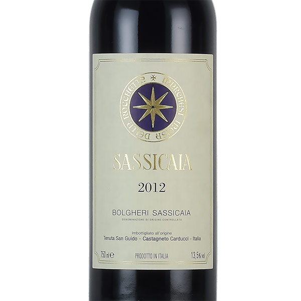 楽天市場】サッシカイア 2012 Tenuta San Guido Sassicaia イタリア