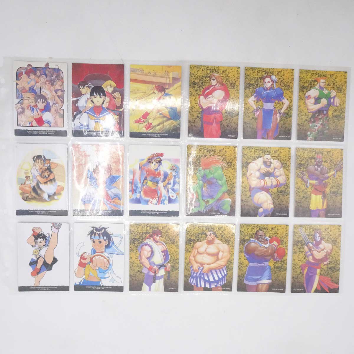 カードダスマスターズALL CAPCOM WORLD 98 コンプリートセット